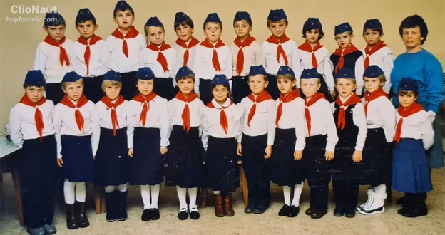 Pioniri Područne škole Sivica 1989. g.