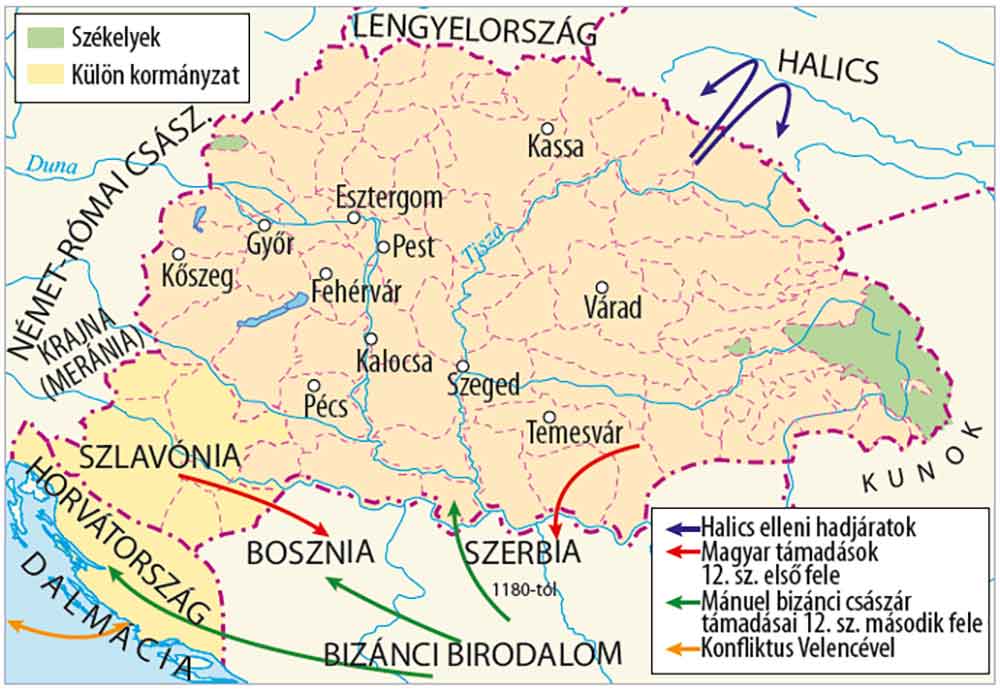 Mađarska u 12. stoljeću