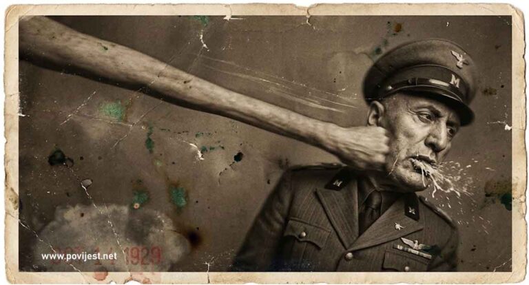 Mussolini pokupio šamar u Puli