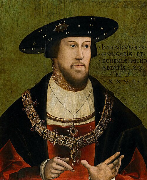 Portret ugarskog kralja Luja II. (Hans Krell, 1526.)