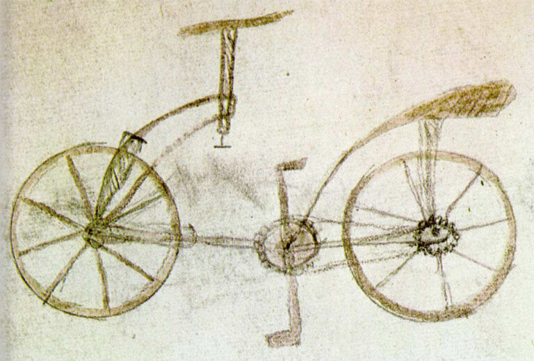 Je li da Vinci izmislio bicikl?